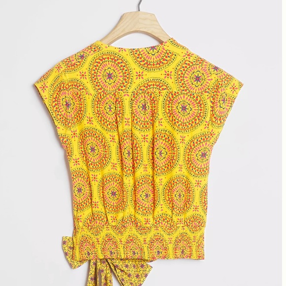 Maeve by Anthropologie Marzia Wrap Blouse XS - Picture 2 of 5